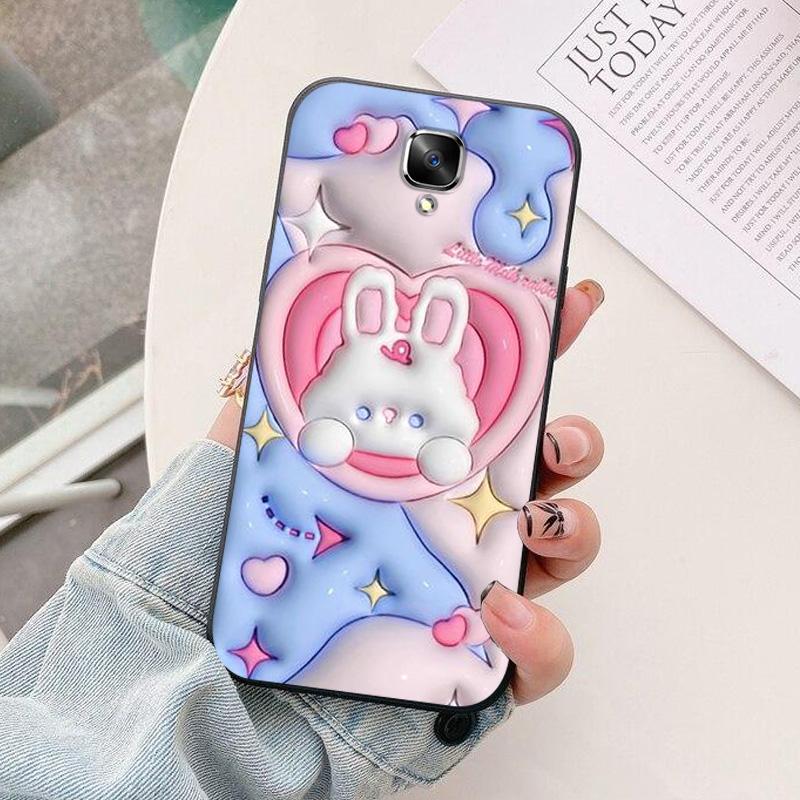 For Oneplus 3 3T Case Soft TPU astronaut  Silicone Phone Cover for Oneplus 3 3T 5T Cases Black Bumper Funda One plus 3T 5 T