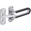 Ryobi Door Guard, Inward-Opening Door Arm with Rubber, Satellite Chrome, RH-007N