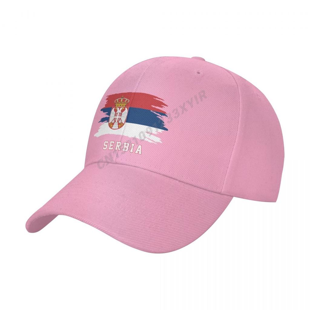 Baseball Cap Serbia Flag Cool Serbs Fans Wild Sun Shade Peaked Adjustable Outdoor Caps for Unisex Women