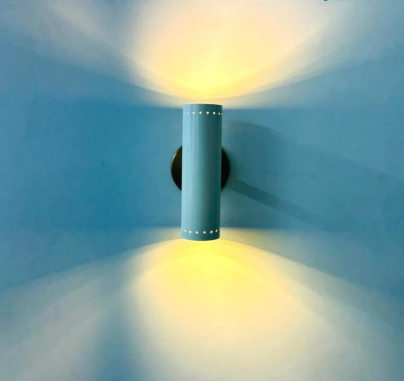 Radiant Handcrafted Raw Brass Wall Lamp Timeless Piece For Your Home