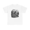 Bull Elk Wildlife Shirt | Bugling Elk Mountain Scene | Premium Outdoor Art Tee | Black & White Wildlife Illustration