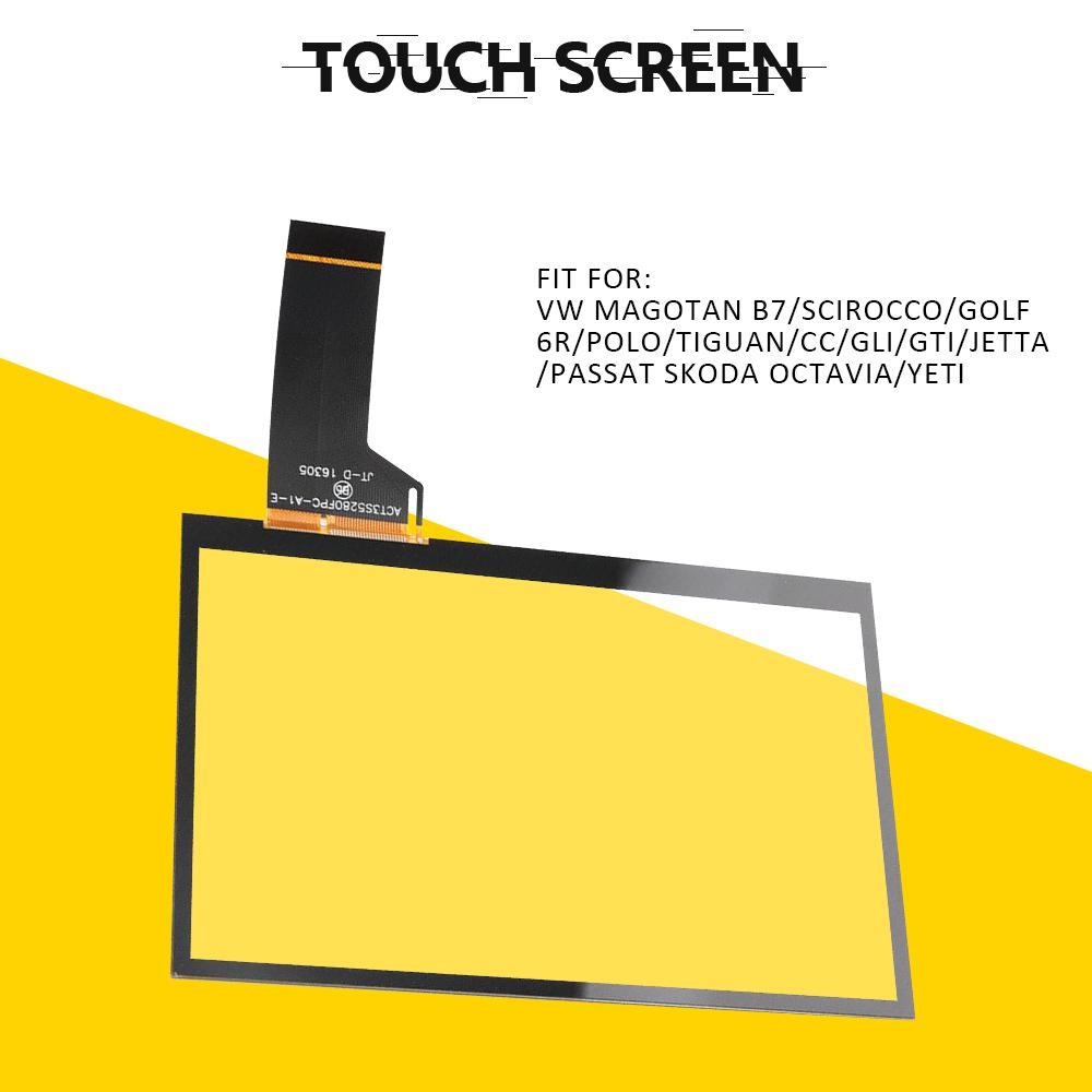 Touch Screen Digitizer Car Radio DVD Player GPS Navigation For VW Magotan B7 Scirocco Golf 6R Polo Tiguan CC GTI Jetta Passat
