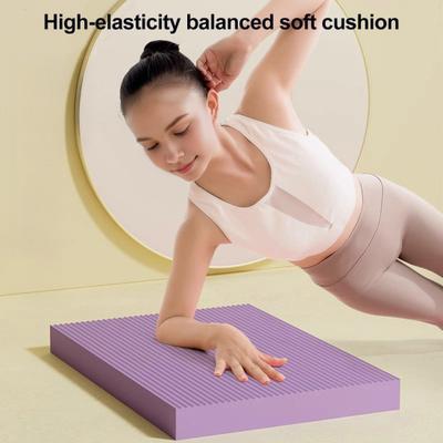 Yoga Dizliği Ekstra Kalın Kaymaz Egzersiz Denge Pedi Minder Fizik Tedavi Denge Antrenmanı Plank Pilates Dirsek Eklemi Koruyucu Diz Çökme Matı