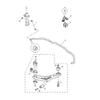 2pcs/kit) Front Control Arm bushing big / small for Chinese ROEWE MG3 Auto car motor parts 30003598