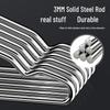 LYNN Heavy-Duty Solid Stainless Steel Clothes Hangers