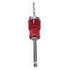 Quick Change Hole Saw Arbor with Central Drill Hex Shank Hole Opener Coring Connecting Rod for Iron Wood Acrylic Gypsum