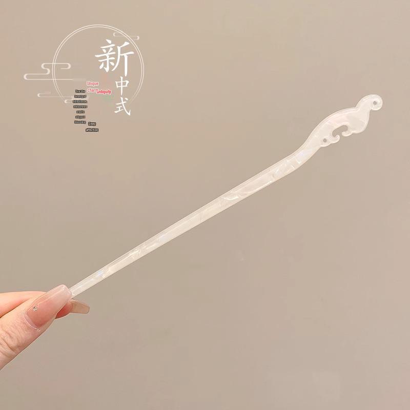 Elegante Hanfu-Blumenhaarnadel: High-End Quasten-Stufen-Schütteln für Hochsteckfrisur