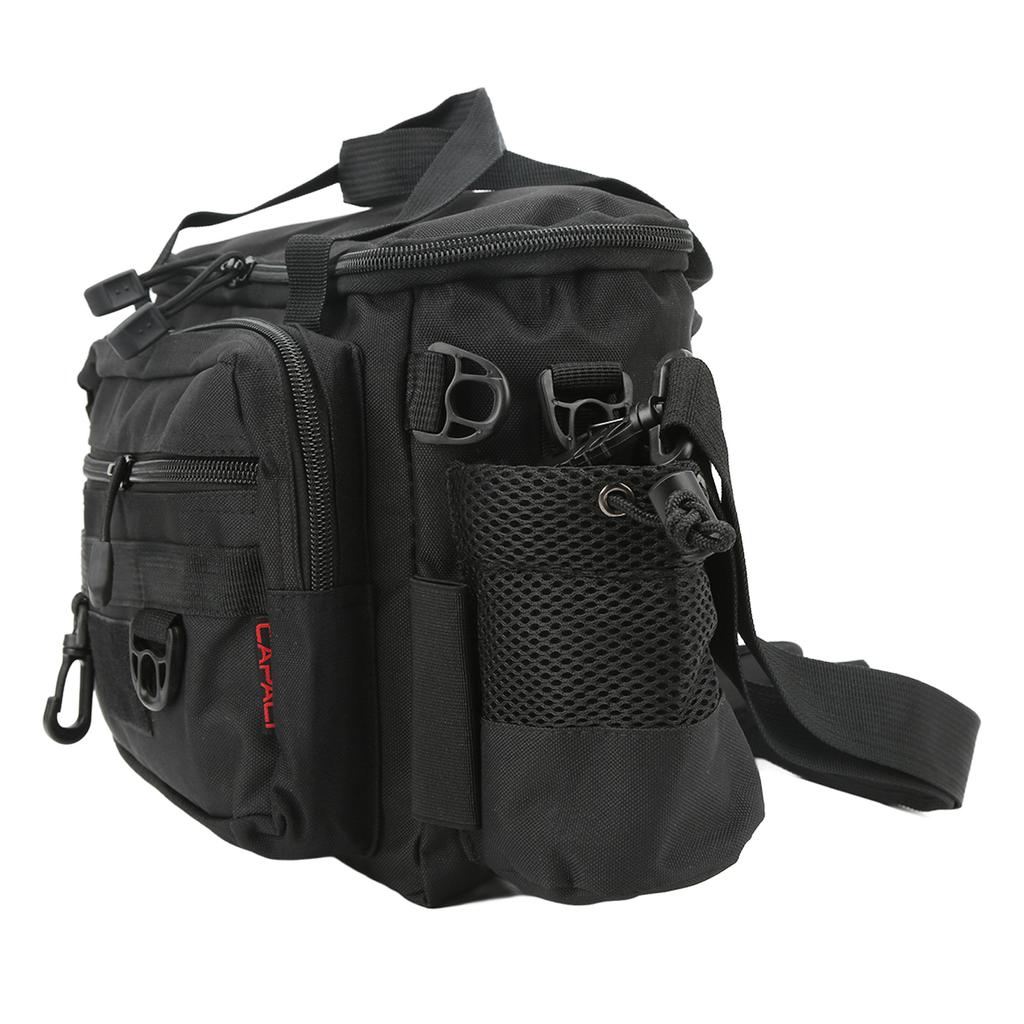 Fishing Tackle Bag IPX4 Waterproof 23L Large Capacity 15KG Load Weight Multifunctional Fishing Gear