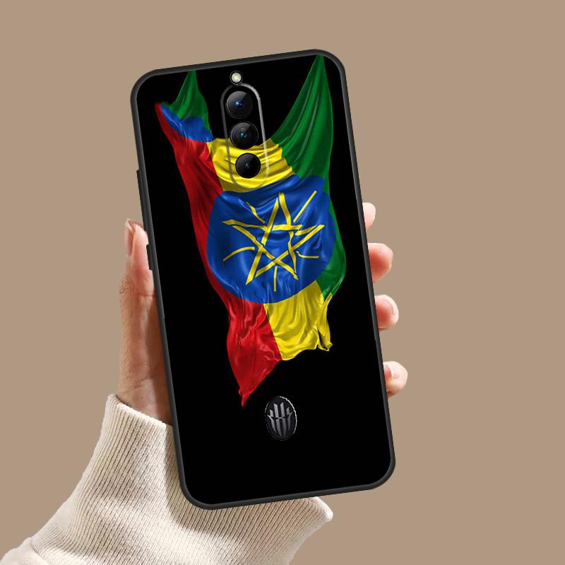 

Ethiopia Flag Case For ZTE Nubia Red Magic 10 10S 9S 8S 8 9 11 Pro Plus 6 7 6S 7S Pro 5G 6R 10 Air Cover Red Magic 9S Pro
