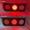 Abs Iron Taillight For Truck Cargo Trailer Light Taillight Assembly ABS And Iron Construction Easy Installation