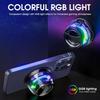 P37 G200 Portable Bluetooth Speaker with RGB Lights, Magnetic Base, Speaker for iPhones Galaxy Android, Ultra Compact Design, Magnetic Bike Speaker