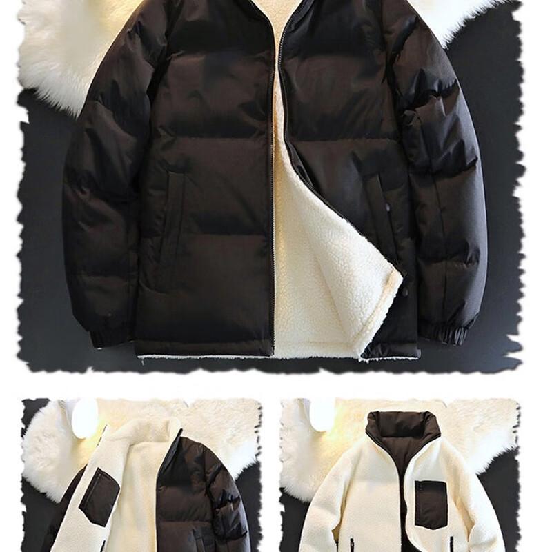 NASA MARVEL Men's Reversible Lamb Fleece Jacket