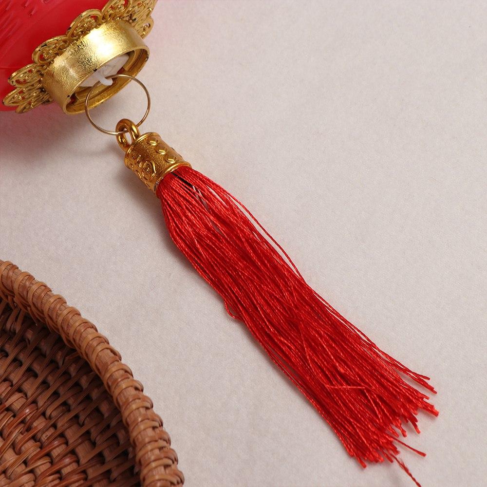Luminescent Spring Festival Lantern Antique Red  Lantern New Year Handheld Lantern  Children's Toy