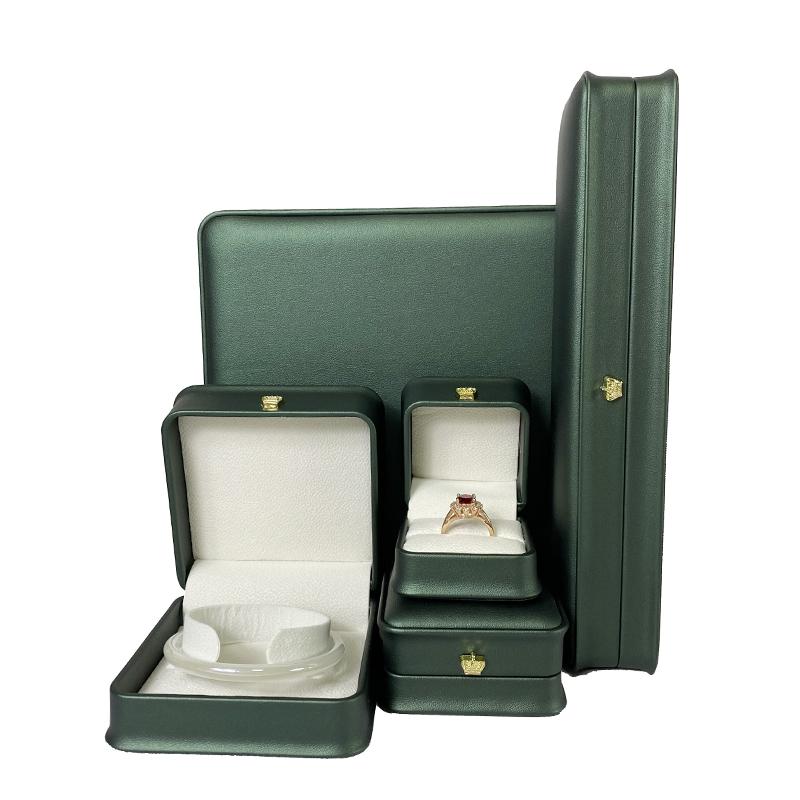 High-quality PU Leather Jewelry Storage Display Box Ring Necklace Pendant Bracelet Storage Display Box Gift Packaging Box
