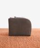 Graygray City Zipper Wallet Ink Brown