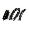 4pcs ABS Carbon Fiber Car Inner Door Handle ABS Trim For BMW X3 X4 2012 13 14 15