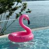 Flamingo Pool Float for Adults - Extra Large 120cm Inflatable Swimming Ring, Oversized Water Toy, Ideal for Surfing & Pool Use Water Float
