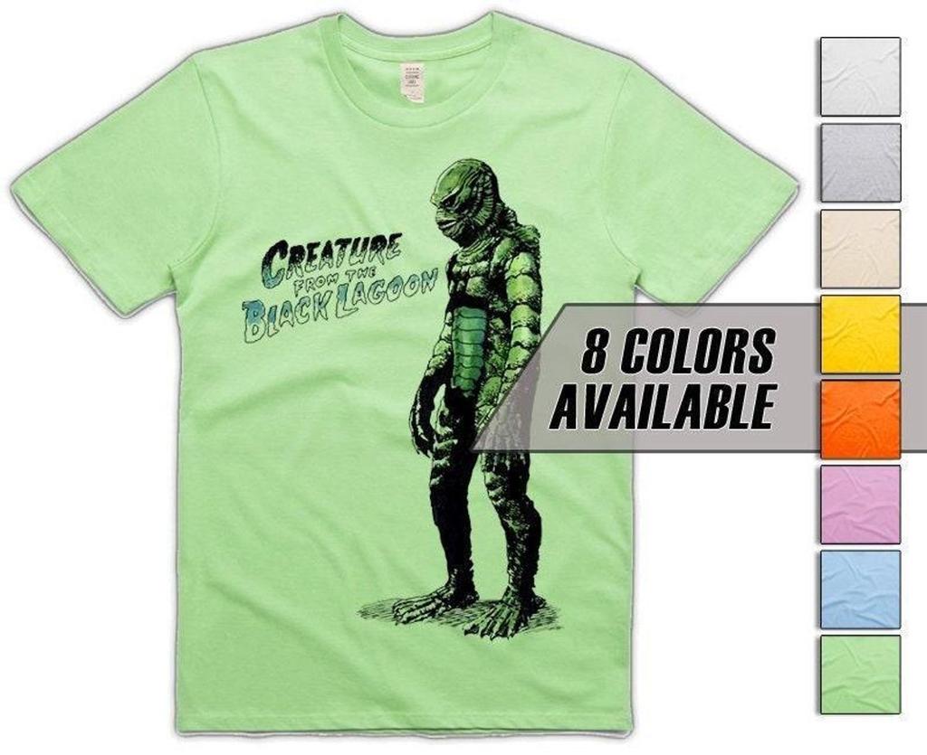 Kreatur aus der schwarzen Lagune V38 Herren T-Shirt alle Größen S-5XL 8 Farben verfügbar