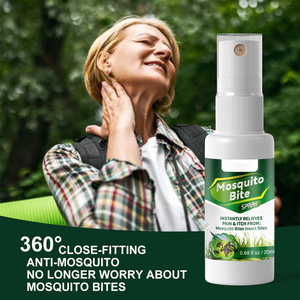 Armoise Moustique Été Extérieur Été Enfants Agent Anti-Démangeaisons, Agent pour la Peau, Piqûres de Moustiques, Arôme Doux et Frais Pour Adultes et Enfants 20ml