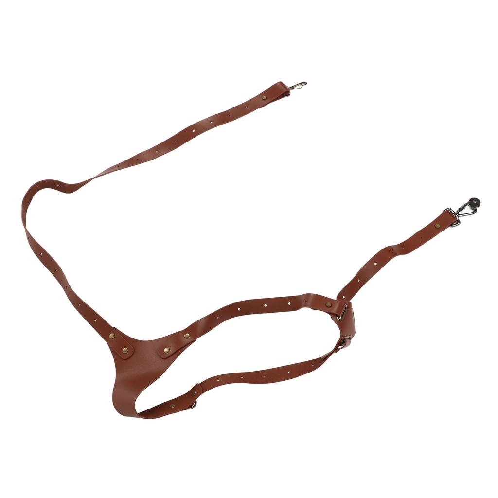 Kameraside Skulderstropp Utvidet Ripesikker Vintage Lær Digitalt Speilreflekskamera Stropp for