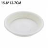 Round Saucer Trays 10pcs Made of PP for Flower Pot Placement Indoor Outdoor Balcony Living Room Bedroom Courtyard Use