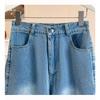 DIMANAF 2026 Neue Damen Jeans Hosen in Übergröße Denim Baumwolle Locker Lässig Elastische Taille Mode Damen Shorts Kleidung Sommer