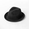 Autumn and Winter New Fashion and Leisure Warped Edge Short Brim Wool Jazz Hat Outdoor Shopping Warm British Top Hat Tide