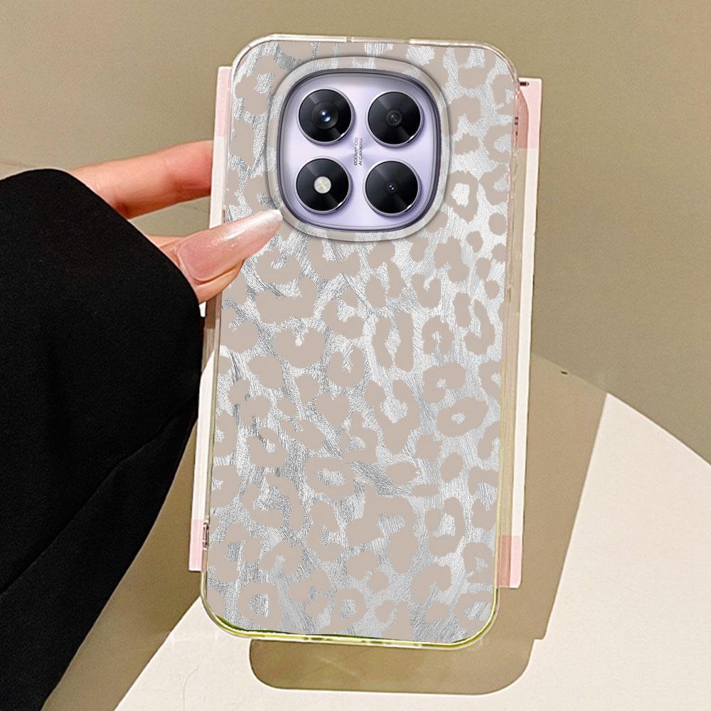 Vintage Black Leopard Phone Case for Xiaomi Redmi Note 14 13 12 11 11S 10 10S 9 Pro 9C 13C 14C A3 A4 A3X 9C A1 A2 Women Cover