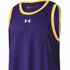 Under Armour Line Print Logo Basketball Sports Knitted Quick-Dry Breathable Vest Men Vests Purple 22500102-500