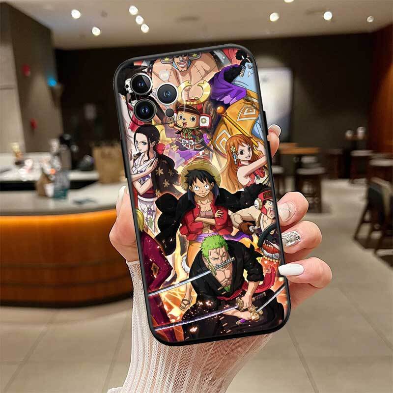 One Piece Luffy Zoro Phone Case for Motorola Edge 60 60s 70 G86 G56 G54 E14 G04S G45 G54 G64 X30 X40 X50 S30 S50 Pro Power Tylus