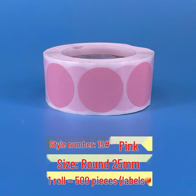 Adesivi Rotondi Colorati Autoadesivi da 2,5 cm per Segnaletica e Graffiti su Buste