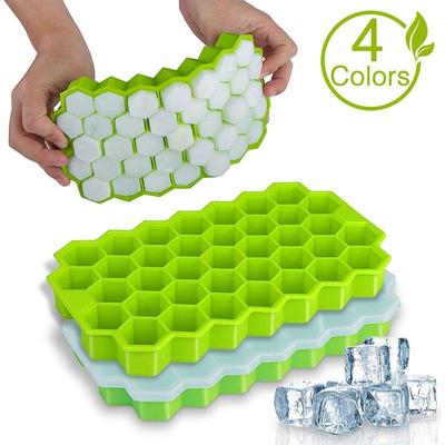 Honeycomb Shape Ice Cube Maker Ice Tray Ice Cube Mold Storage Containers Kitchen Tool