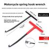 Motorcycle Exhaust Spring Hook T Shaped Handle Exhaust Pipe Spring Puller Installer Hooks Repair Tool for Springs Removal