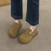 Thick-soled Retro Women's Shoes Spring New Single Women's Shoes Outer Wear Buckle Bag Head Casual Shoes