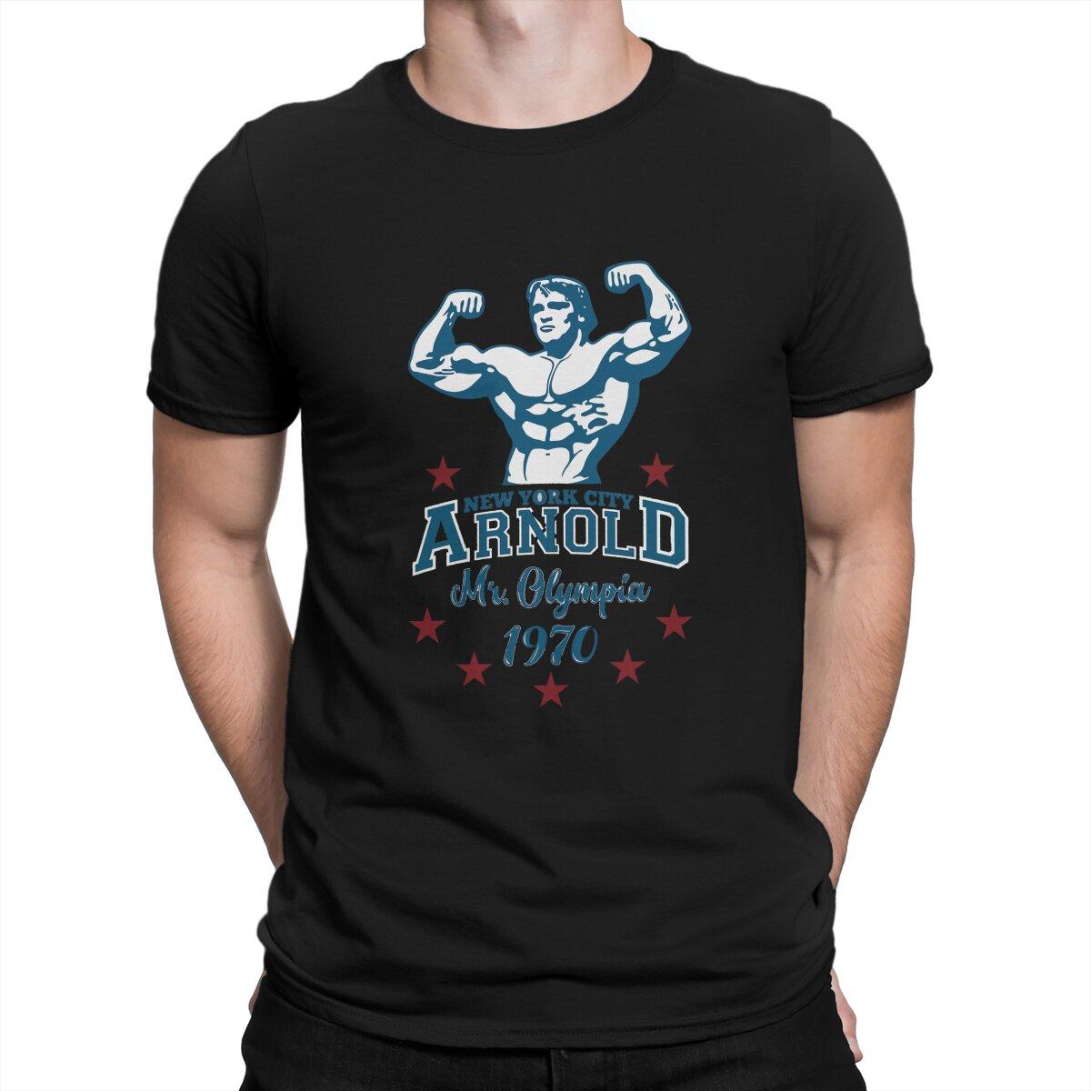 

The Terminator Arnold Schwarzenegger Mr Olympia Tshirt Homme Mens Clothing Blusas T Shirt For Men 4XL