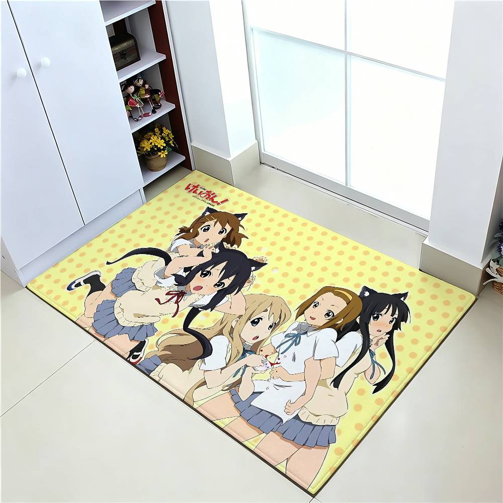 Anime K-K-On Carpet Bathroom Anti-slip Mat Door Mat Home Decoration Mat Entrance Door Mat Scratch-resistant Door Mat