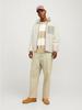 Demi-season Jacket Jack & Jones Jorvesterbro Teddy Jacket Aw24 Noos (12260450) Cloud Dancer