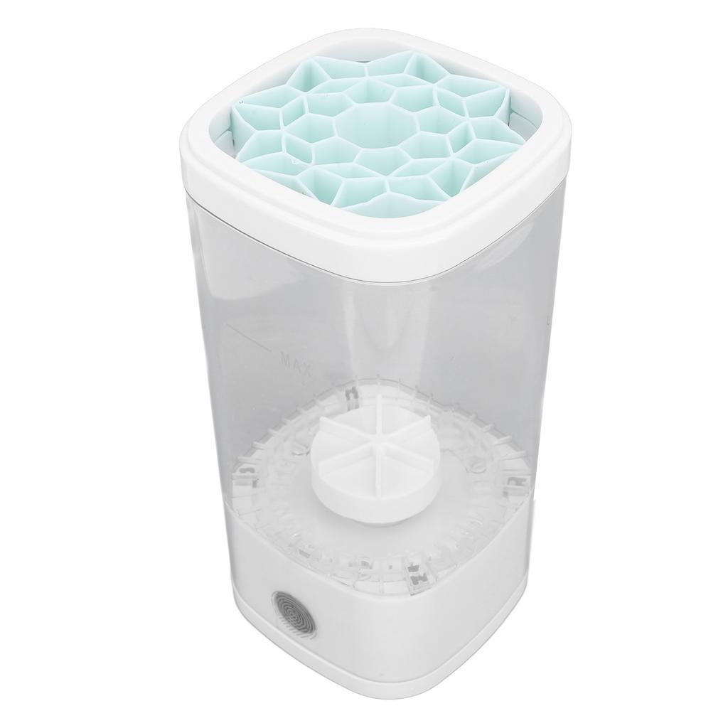 USB Cosmetic Brush Cleaner Two Modes Transparent   Cleaning Large Capacity Electric Makeup Brush Cleaner for All Size Makeup Brushes