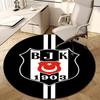 Personalized BJK Round Chair Office Rug - Perfect for Mat, Office Chair & More - Ideal Gift for Birthdays and Holidays