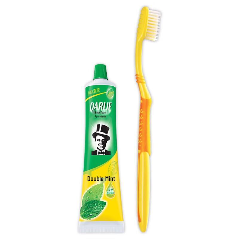 Darlie Dual Mint Toothpaste & Toothbrush Travel Set