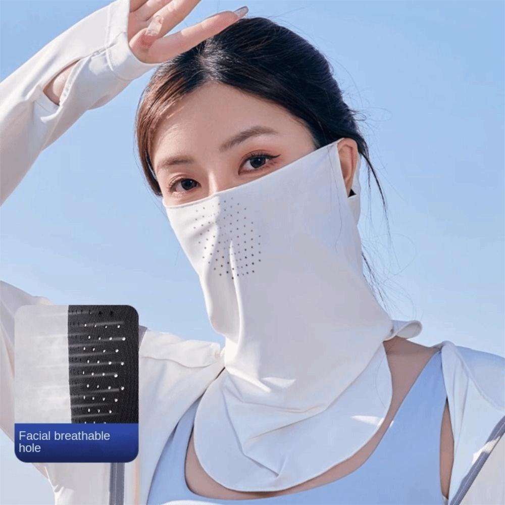 Ice Silk Ice Silk Bandana Breathable Cycling Balaclava Windproof Face Cover Scarf Men Women