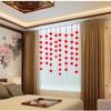 Romantic Love Flower Hanging Curtain DIY Party Supplies Wedding Love Pulling String Garland Decorations Heart Hanging Decoration