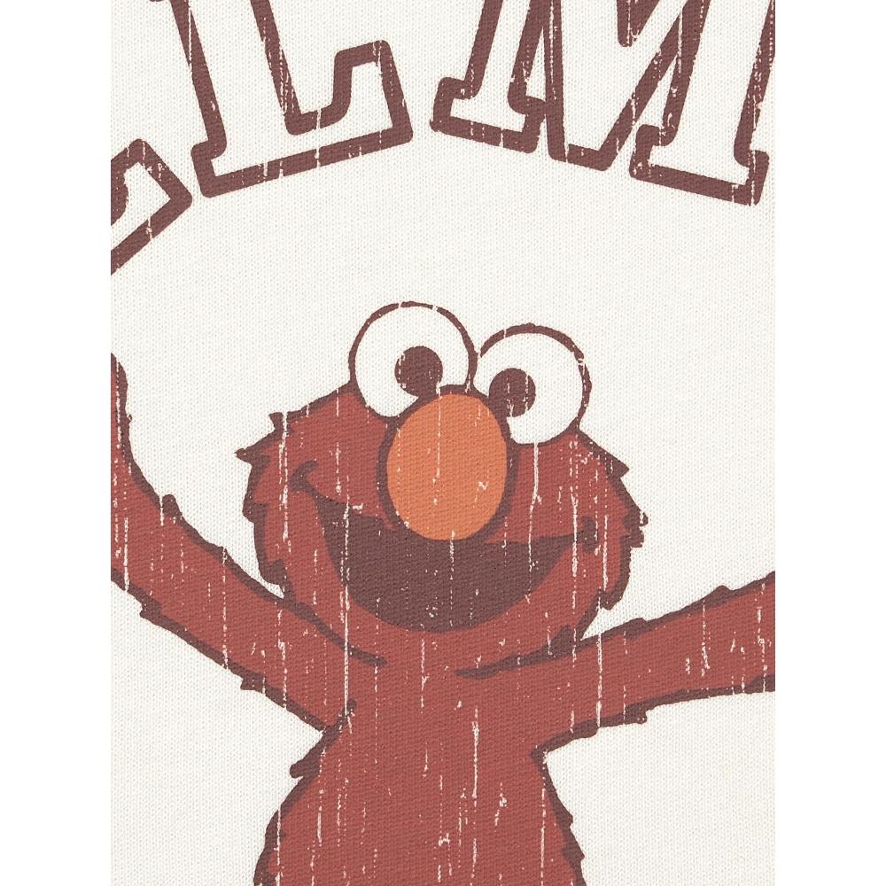 Gu By Uniqlo Sweat Tee  5 Sleeve  Sesame Street