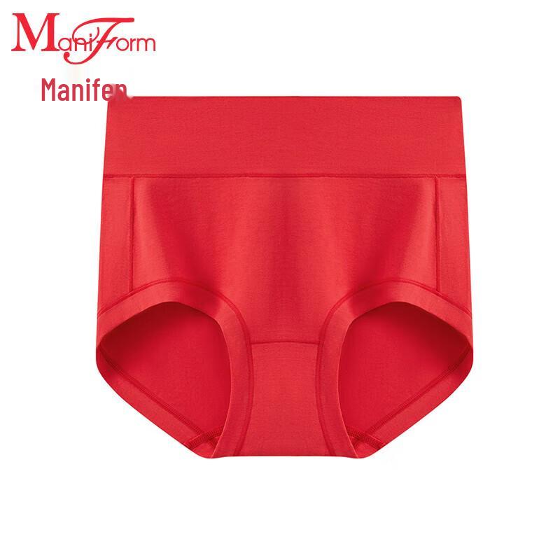 

Бесшовные хлопковые трусы-слипы с высокой посадкой Maniform для женщин M (160/90)