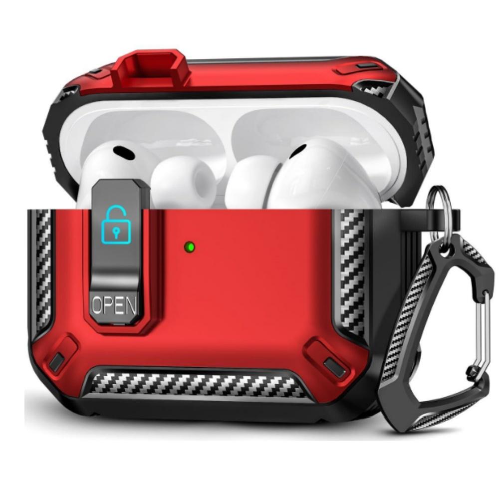 for AirPods Pro 3 Case Secure Lock Case Cover with Lanyard&Keychain Powerful Drop Protection For Airpods Pro 3rd Generation Case