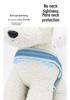 Saddle-Style Shock-Absorbing Dog Harness and Leash for Walking Bichon, Teddy, Corgi
