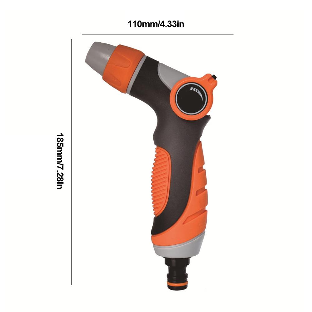 Irrigation Garden Watering Gun 10 Modes Hose Spray Nozzle Garden Spray Irrigation Watering Nozzle for Car Washing Floor Cleaning