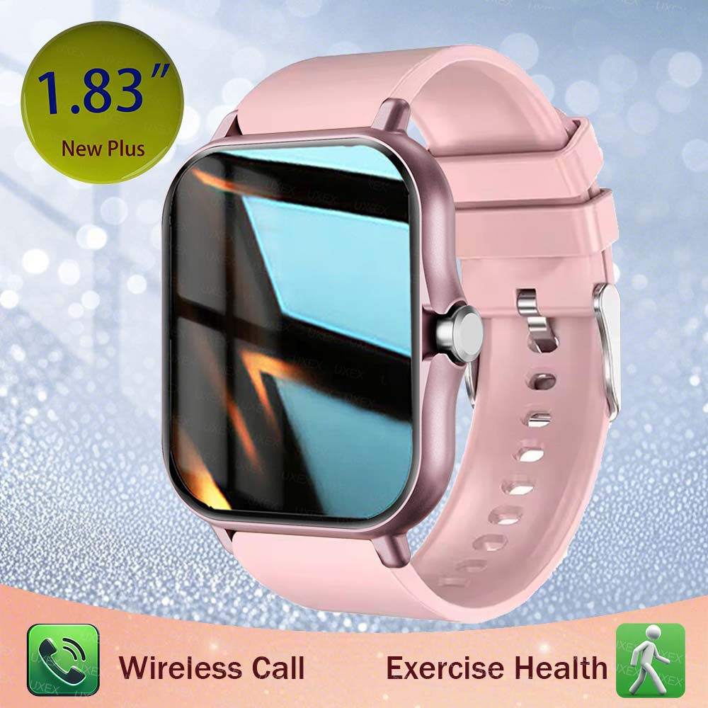 

1.83 Sports Smart Watch Fitness Clock Health Monitor Waterproof Smartwatch Wireless Call Watches For Men Women Android Ios New