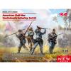 ICM 1/35 Scale US Confederate Infantry Set 2 (4 Soldiers) Plastic Model Kit 35024