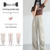 MJ STYLE Women's High-Waist Straight-Leg Cargo Pants